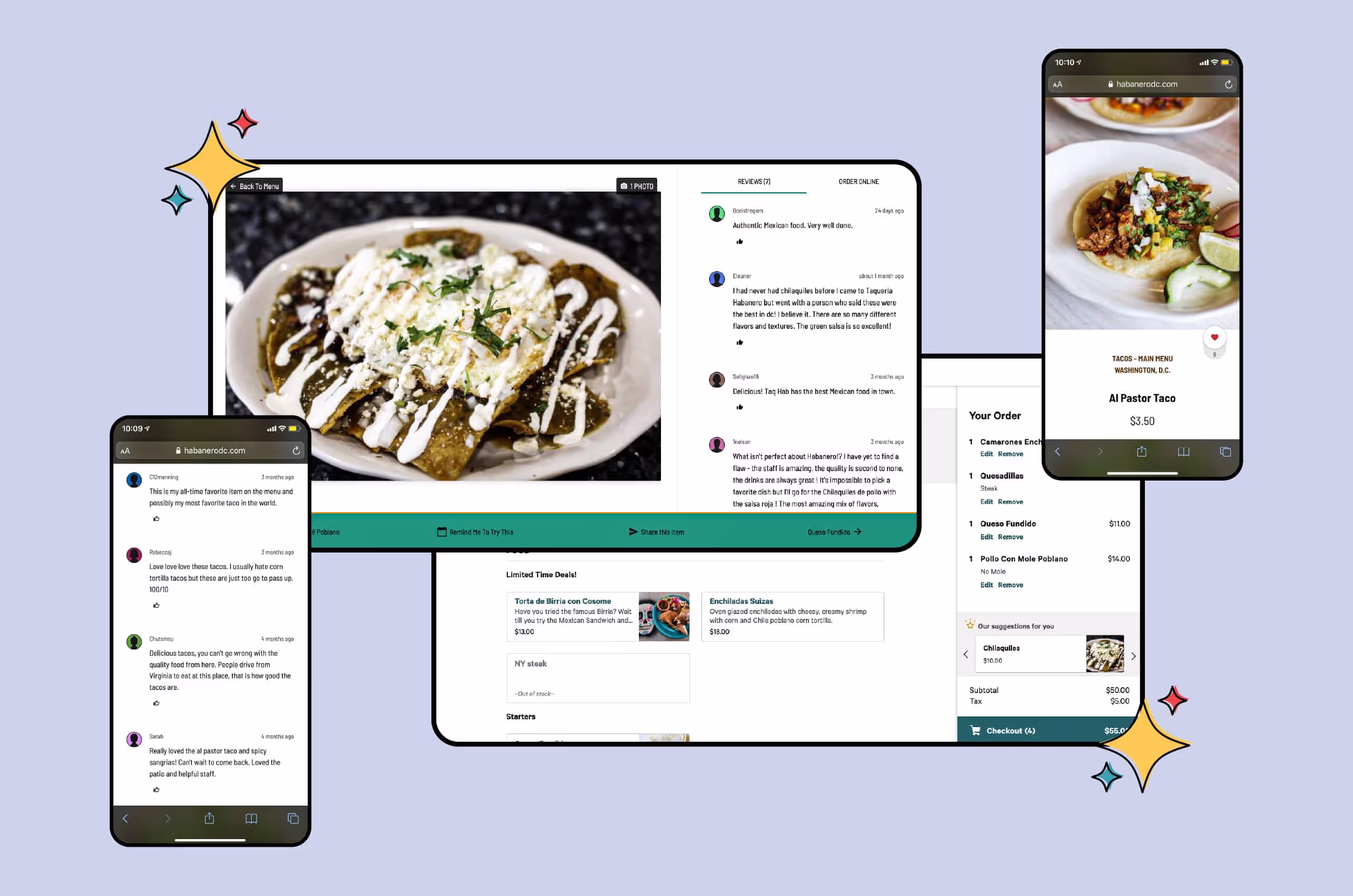 Best restaurant websites: 4 examples to steal from