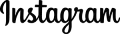 Instagram logo in black.